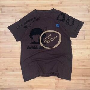 Travis Scott Brown Graphic T-Shirt